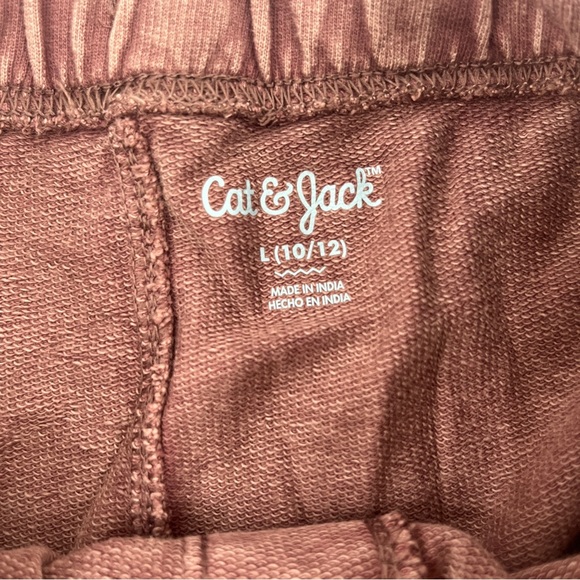 Cat & Jack Girls Joggers in Red Size L 10/12 - Picture 2 of 5